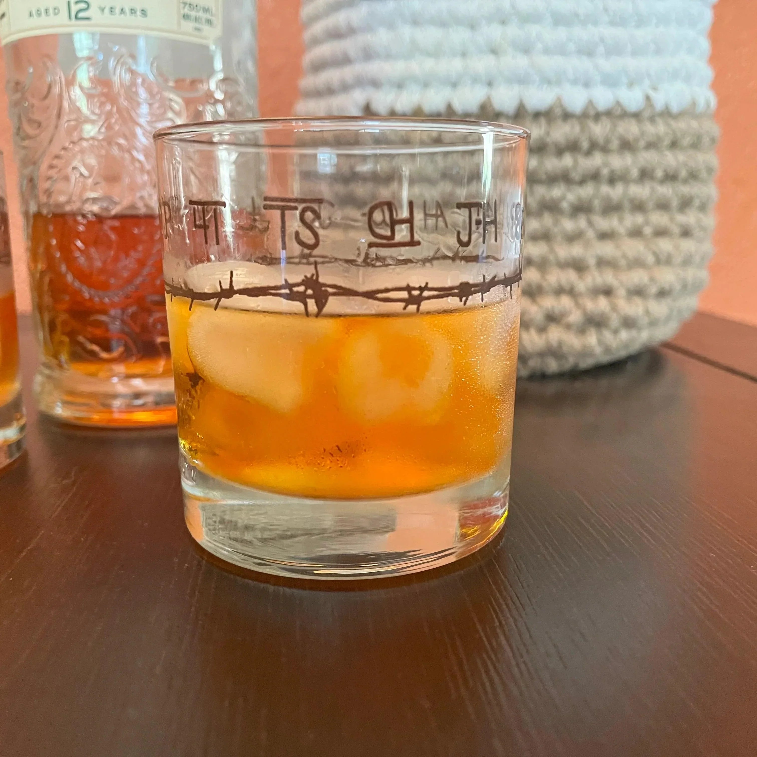 Blue Mountain Brands Rocks Glass made in the USA for Your Western Decor