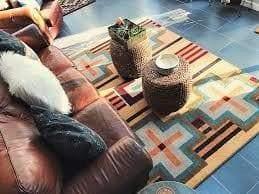 Yesllow southwestern area rugs. Made in the USA. Your Western Decor