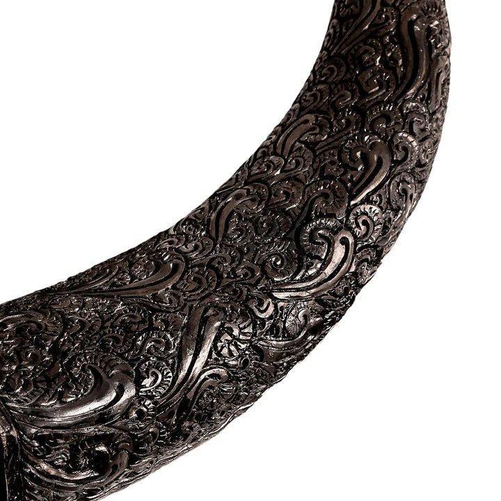 Hand Carved Steer Horns - Your Western Decor
