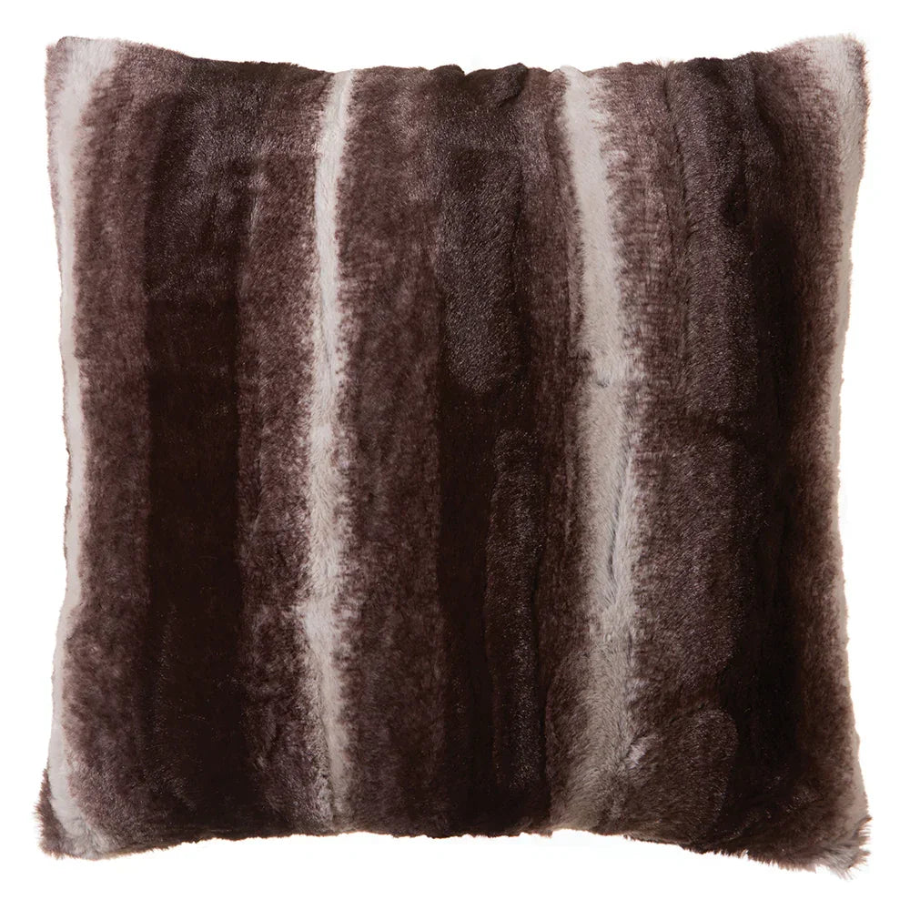 Faux fur Chinchilla throw pillow - Your Western Decor