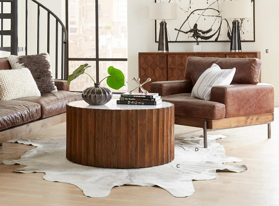 Rustic modern living room setting - Your Western Decor