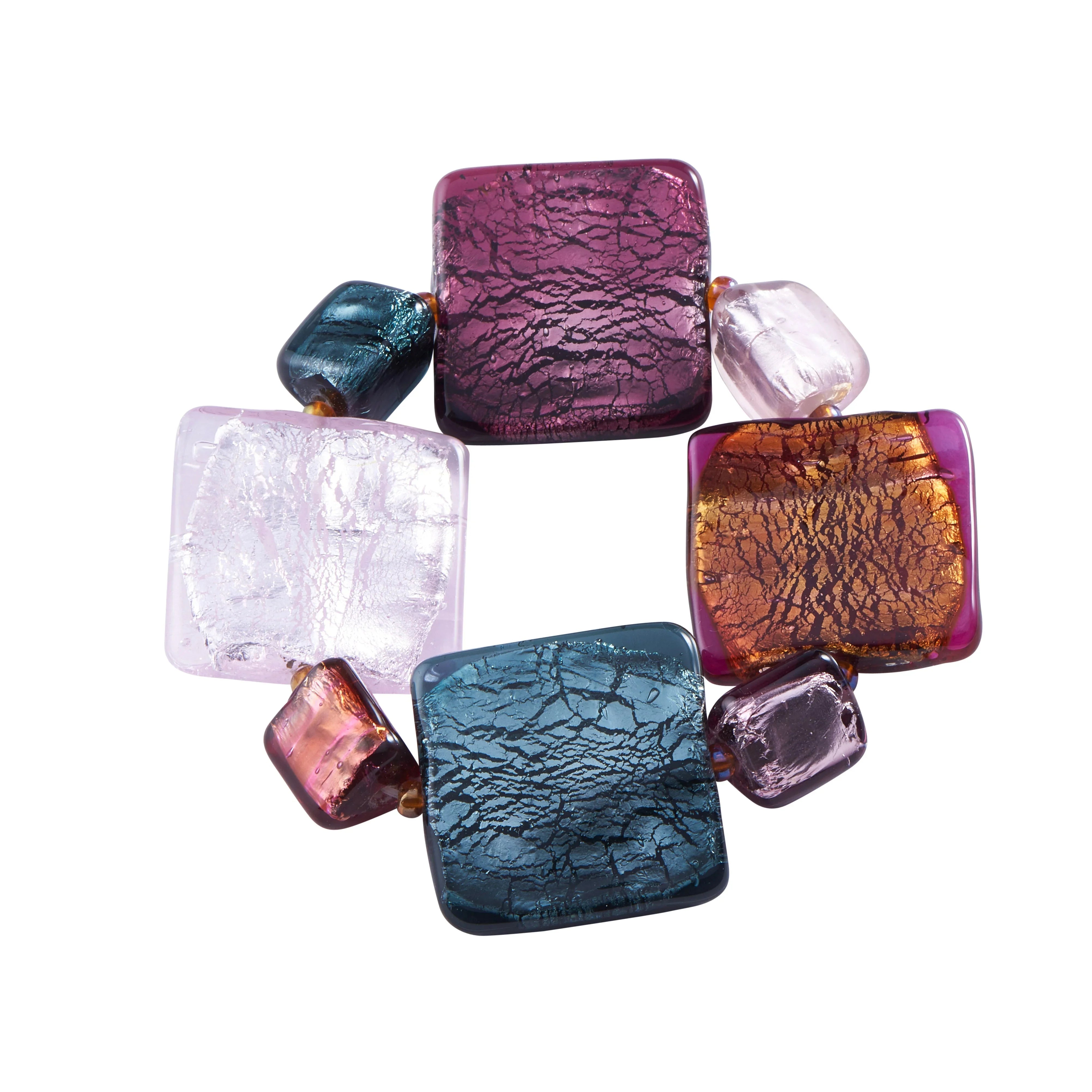 Colorful handmade glass bracelet - Your Western Decor