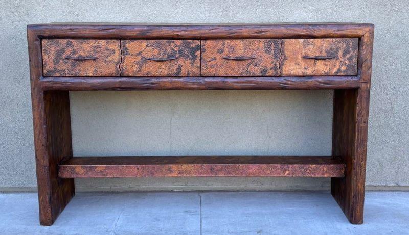 Copper credenza front - Your Western Decor