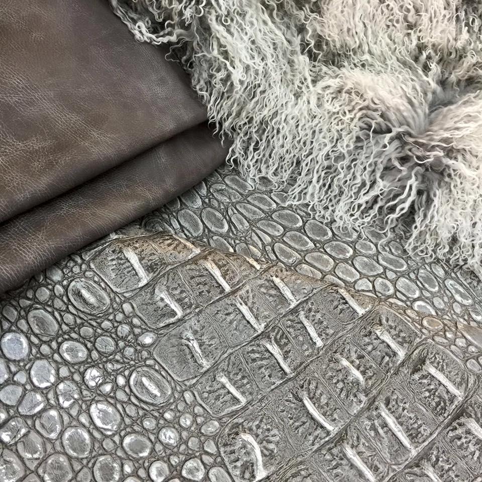 Textile matching leather - Your Western Decor