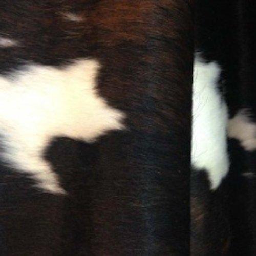 Dark Tri-color cowhide upholstery - your western decor