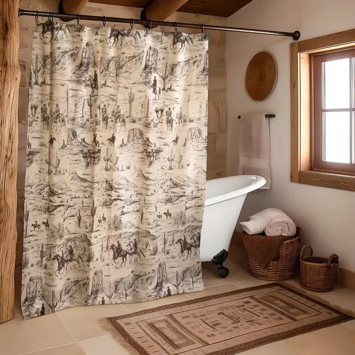 Desert Landscape Western Shower Curtain - Your Western Decor