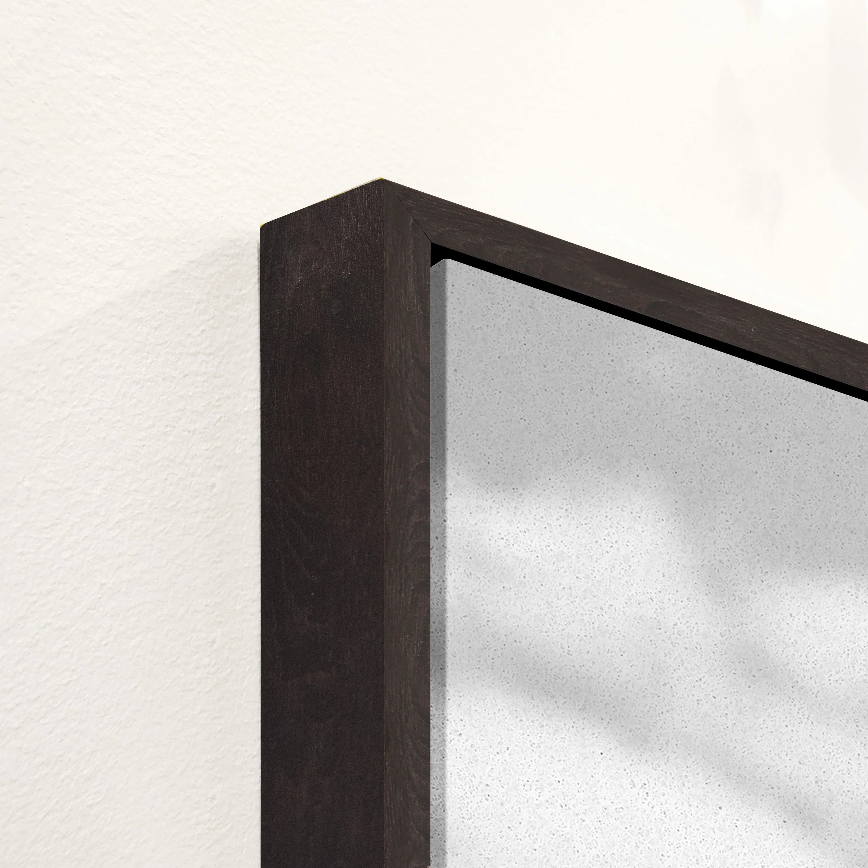 Close up of wood frame on canvas art - Your Western Decor