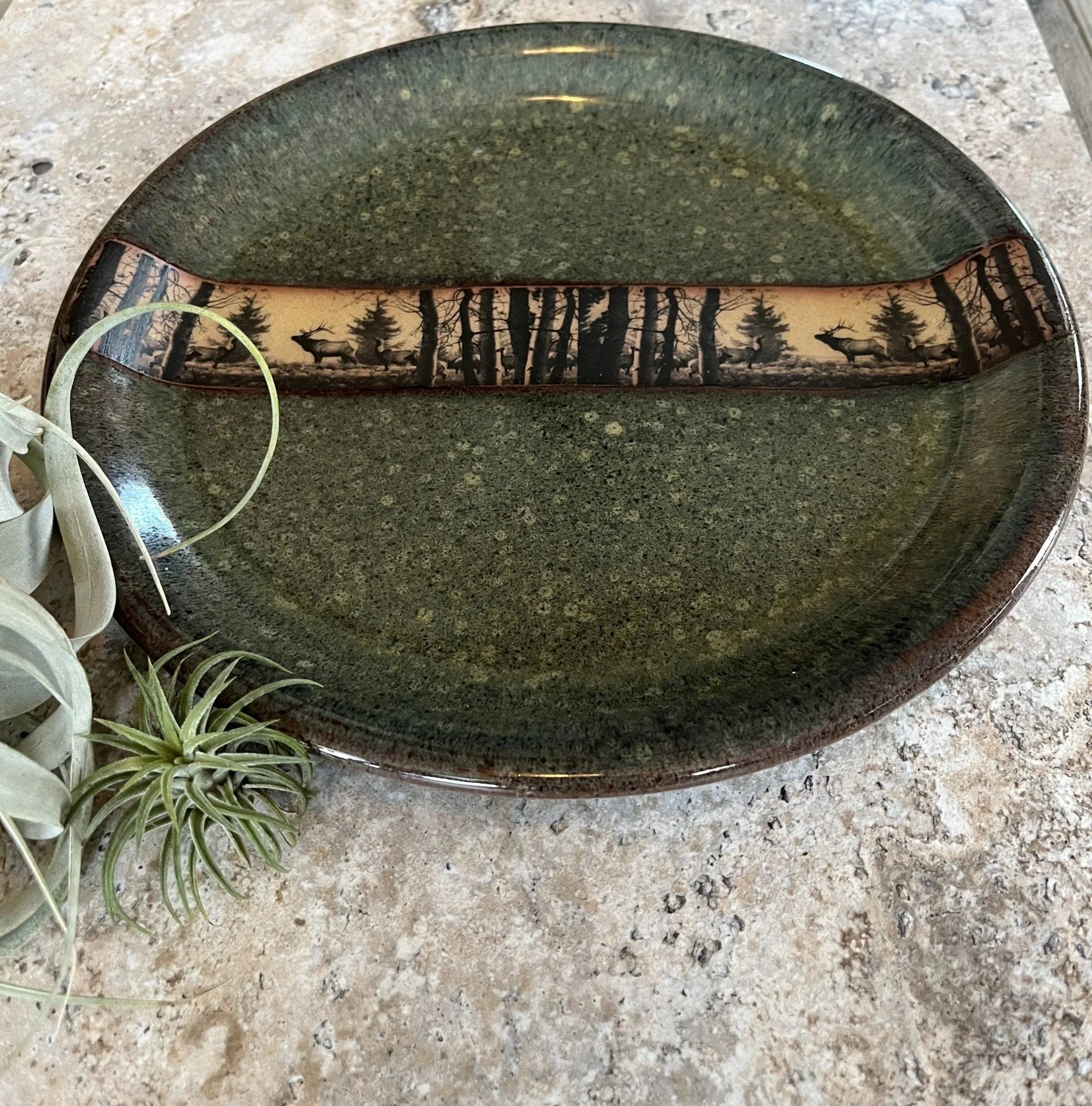 Elk Ridge Dinner Plate - Your Western Decor