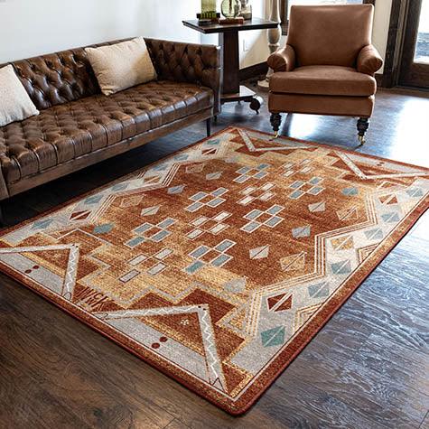 American made Flash Peak Area Rug - Your Western Decor