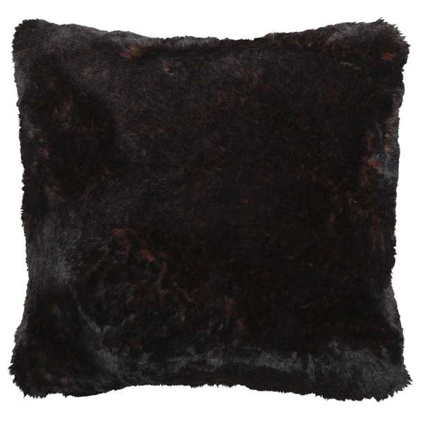 Stormy French Roast Cuddle Fur Accent PIllow - Your Western Decor