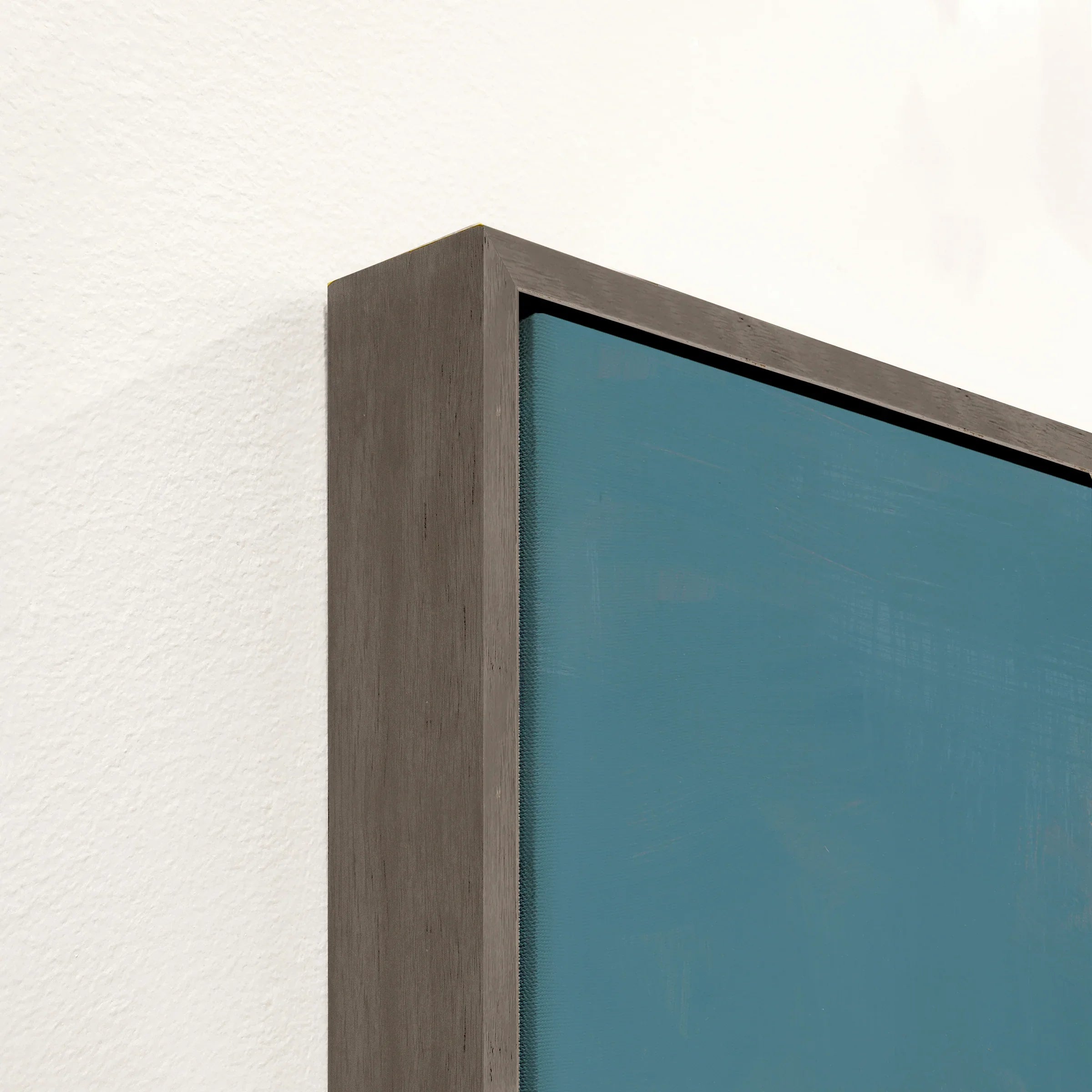 Grey wood frame detail - Your Western Decor