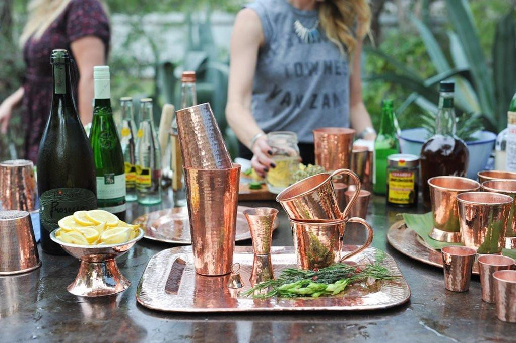 Hammered Copper Cocktail Set - Your Western Decor