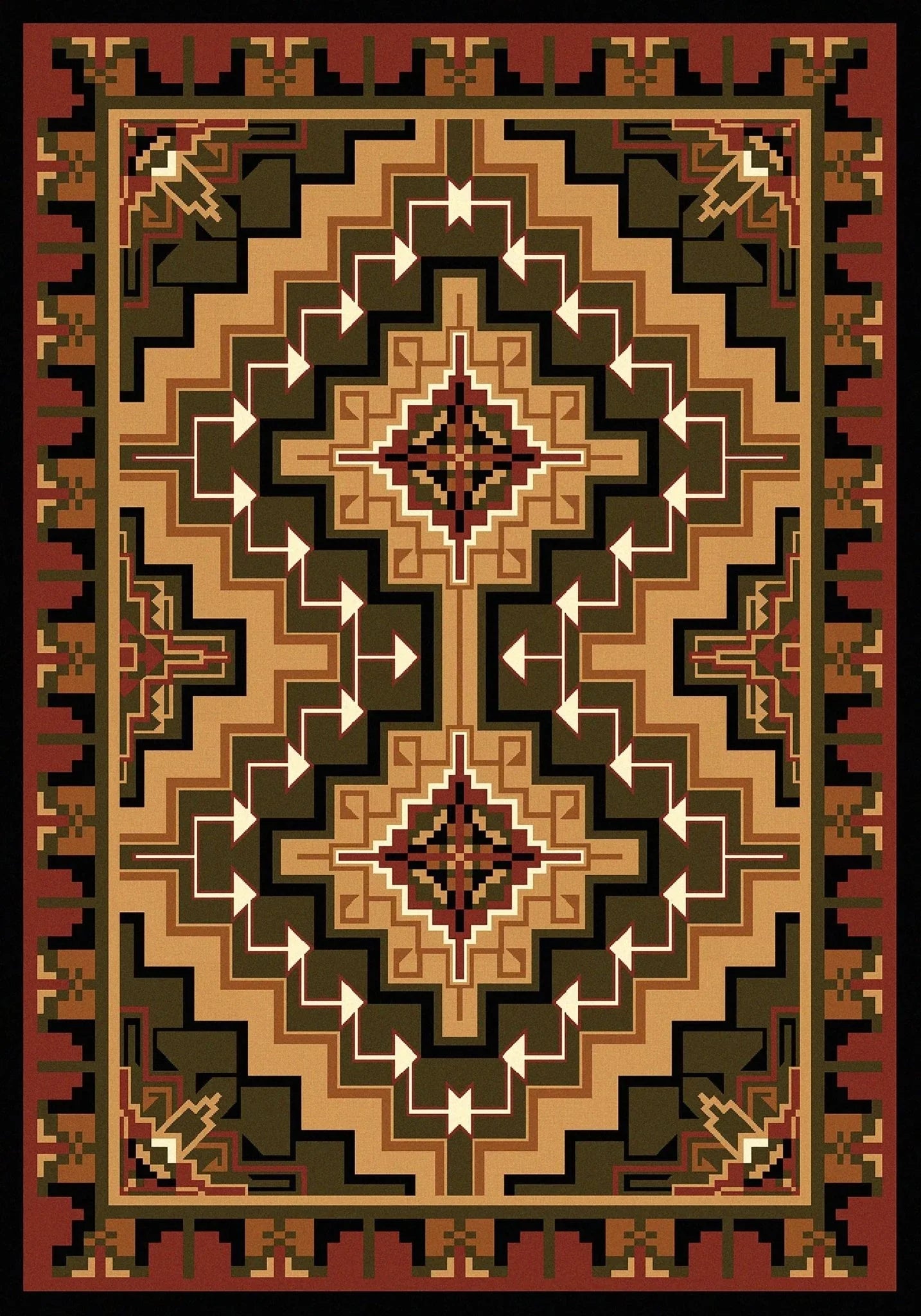 Hill Country Area Rugs made in the USA - Your Western Decor