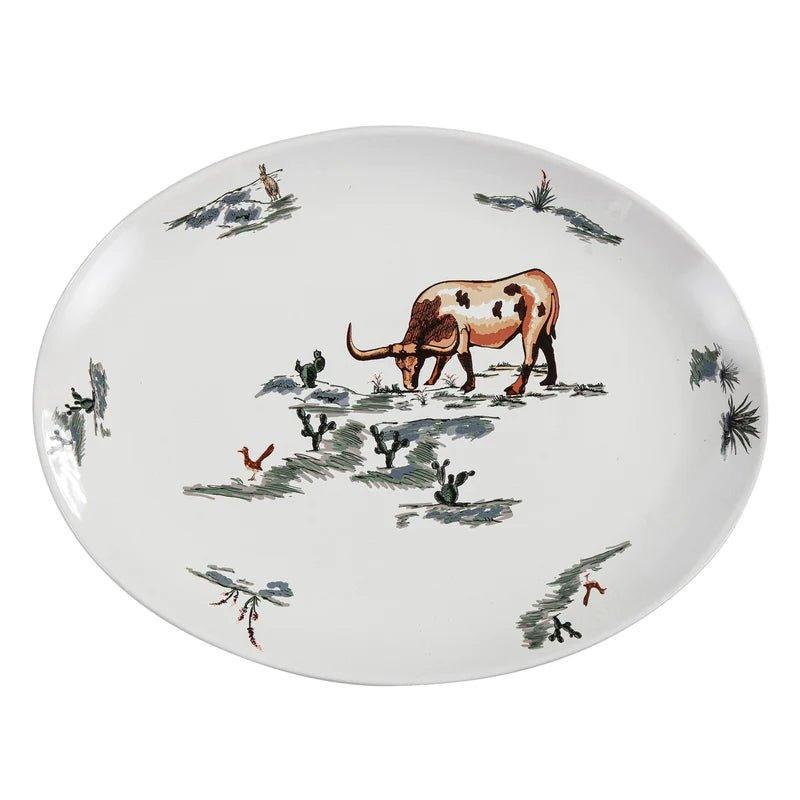 Home on the Range Western Serving Platter - Your Western Decor