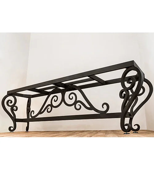 American made Wrought Iron Sofa Table Base - Your Western Decor