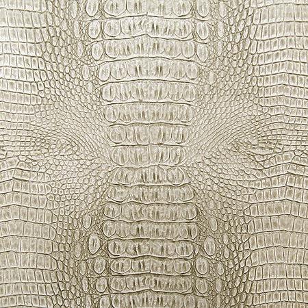 Ivory Croc Faux Leather - Your Western Decor