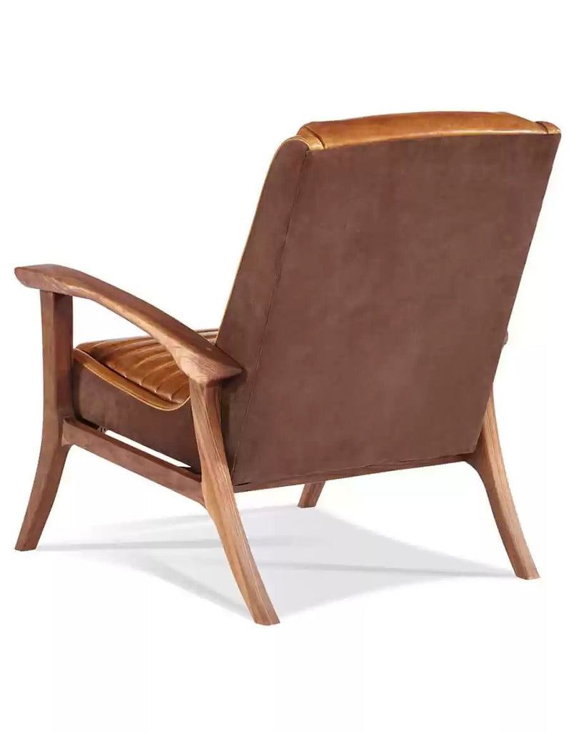 American made Kaden Leather Accent Chair - Your Western Decor