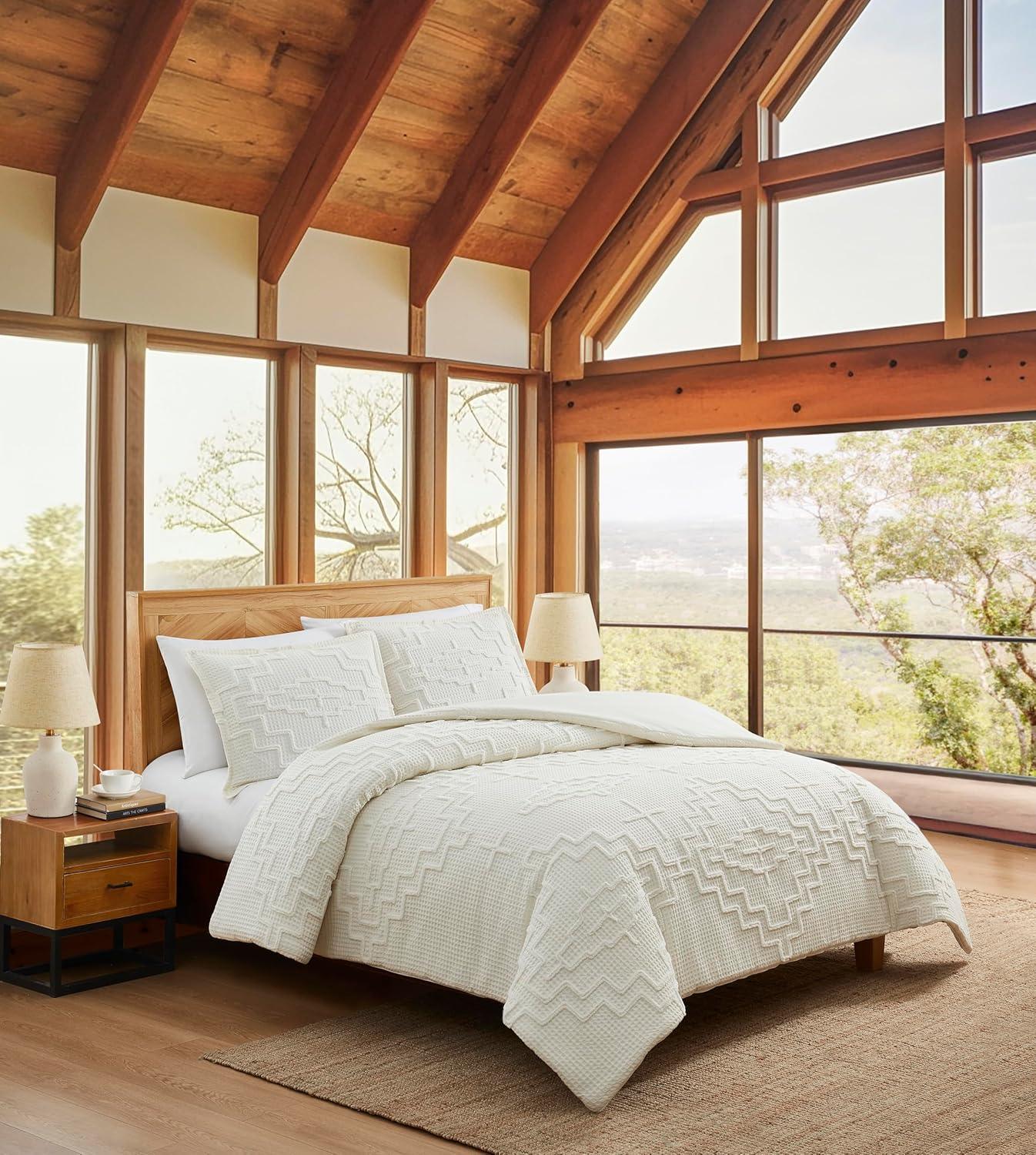 Ivory Kiva Steps Comforter Set - Your Western Decor