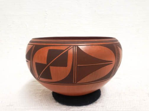 Large Handprint Hopi Pottery Bowl - Your Western Decor
