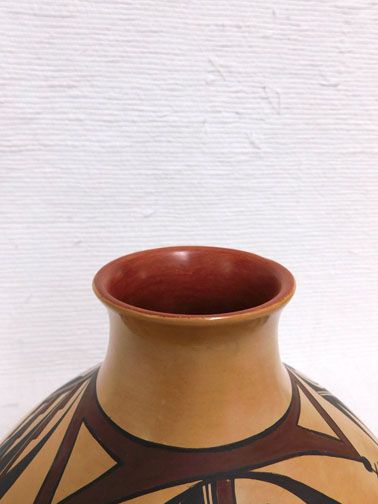 Handmade &. Painted Large Hopi Pot by potter White Swan - Your Western Decor