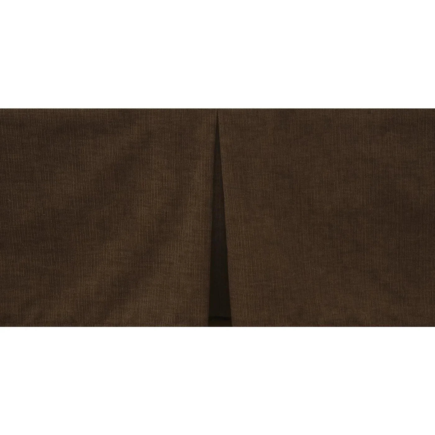 Lodge Lux Dark Brown Bed Skirt made in the USA - Your Western Decor