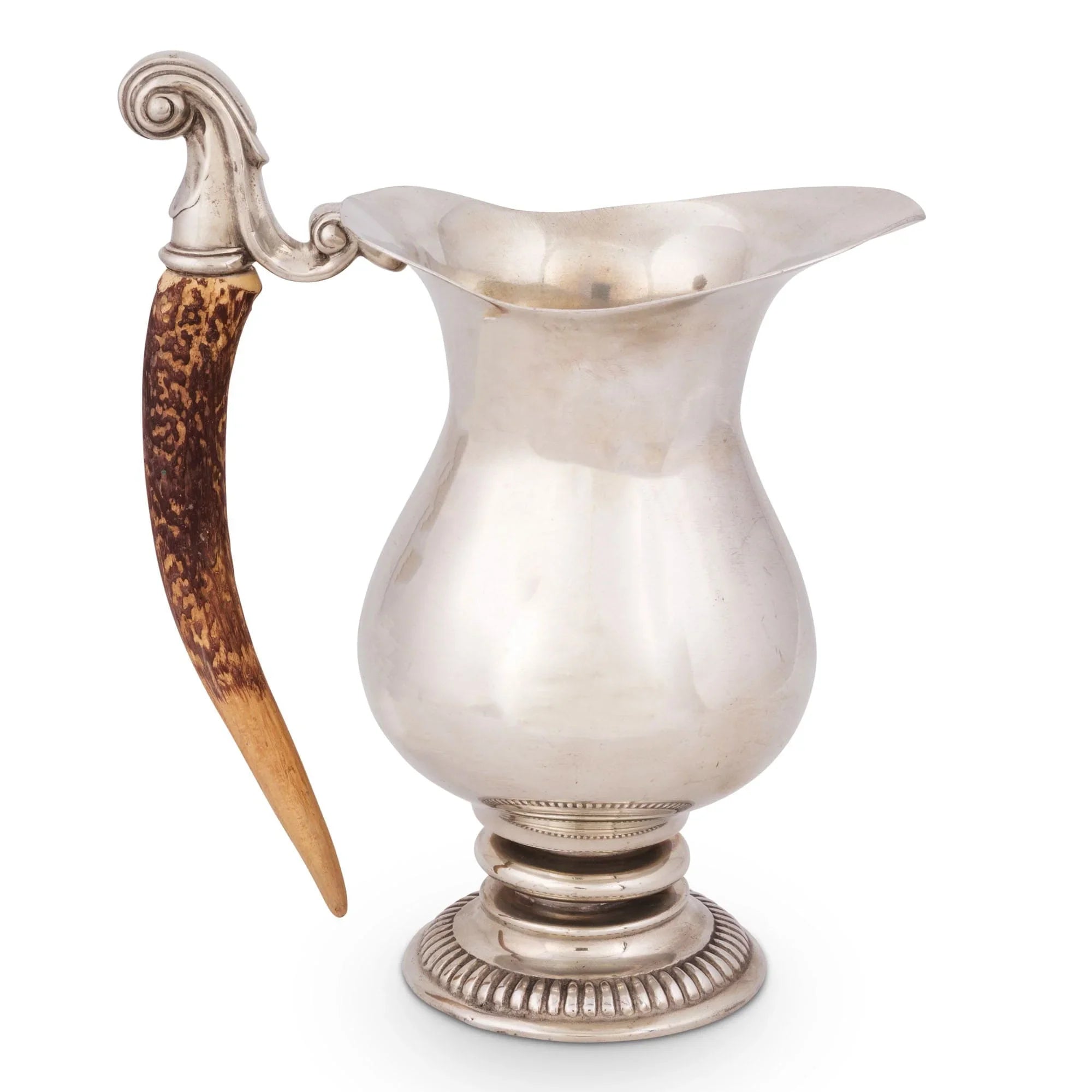 Antler and pewter luxury pitcher - Your Western Decor