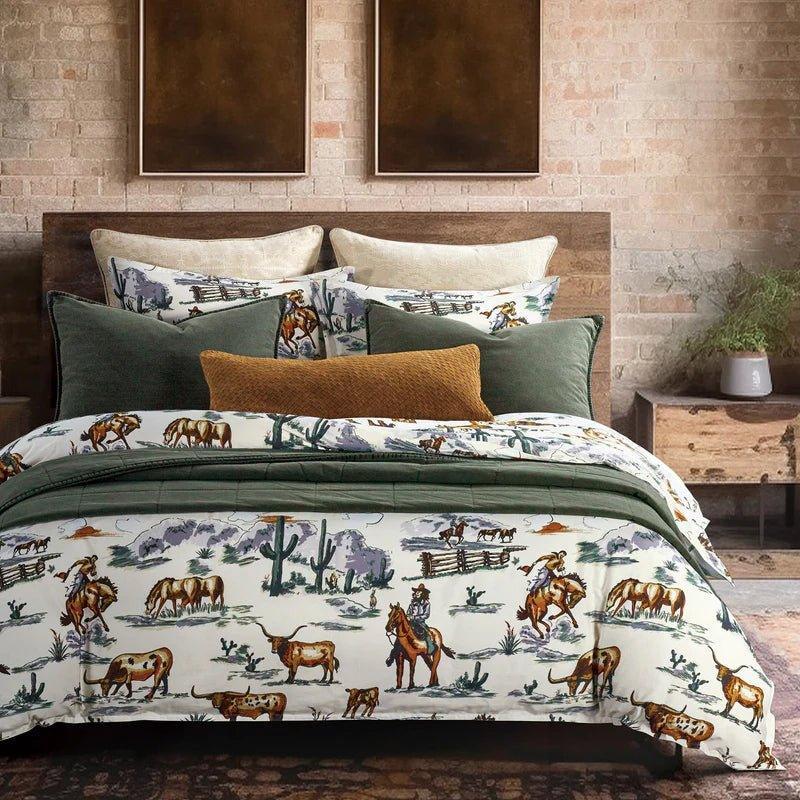 Luxury Western Style Bedding Western Duvet Your Western Decor