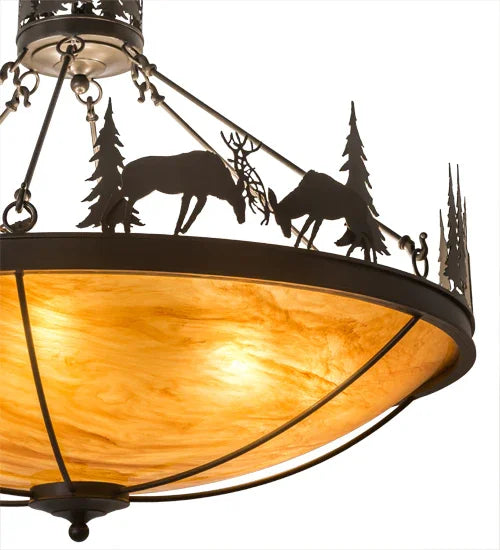 American made luxury McKay Creek Elk Pendleton Light - Your Western Decor
