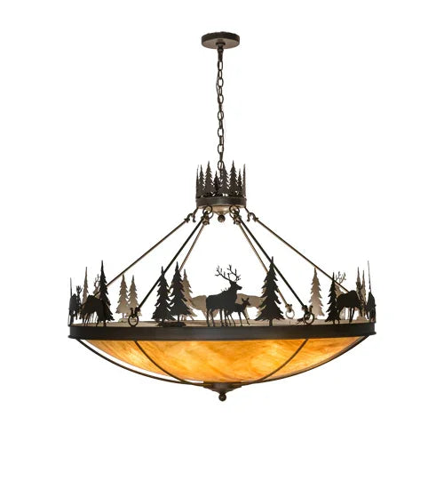 American made luxury McKay Creek Elk Pendleton Light - Your Western Decor