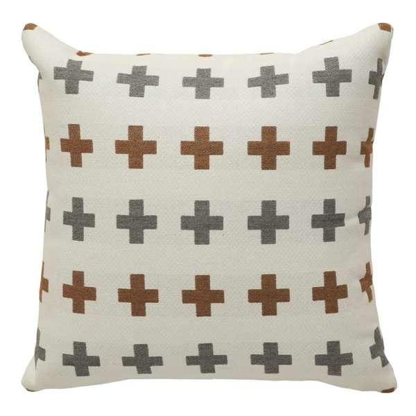 Meridian cross fabric pillow made in the USA - Your Western Decor