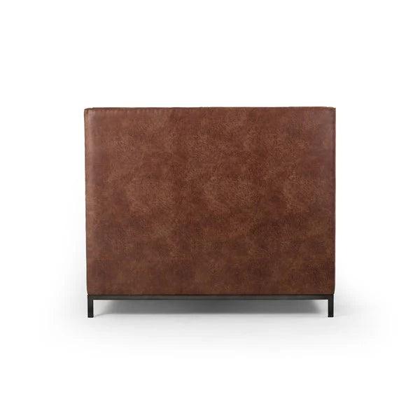 Modern Rustic Tufted King Bed - Your Western Decor