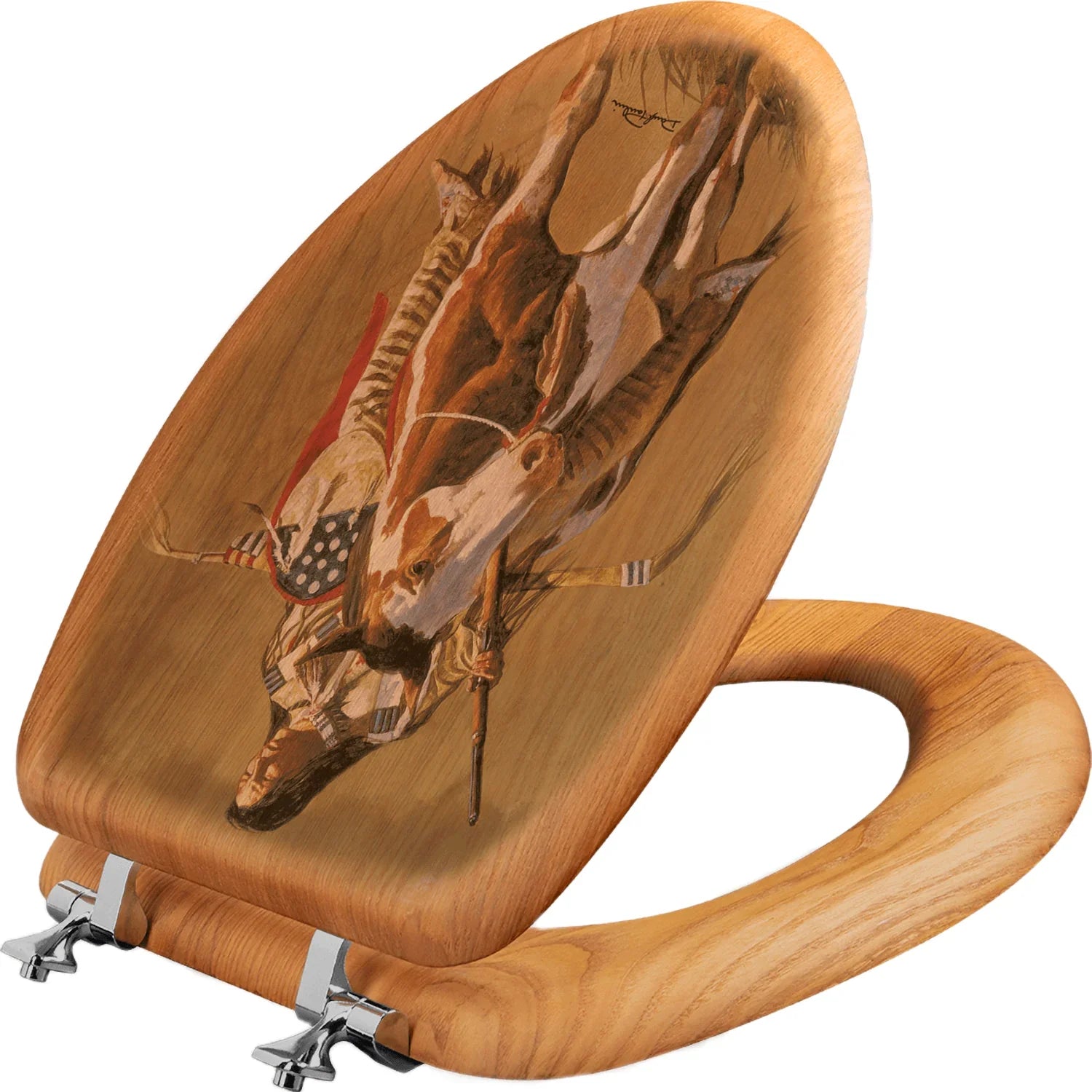 Native American Art Toilet Seat made in the USA Your Western Decor