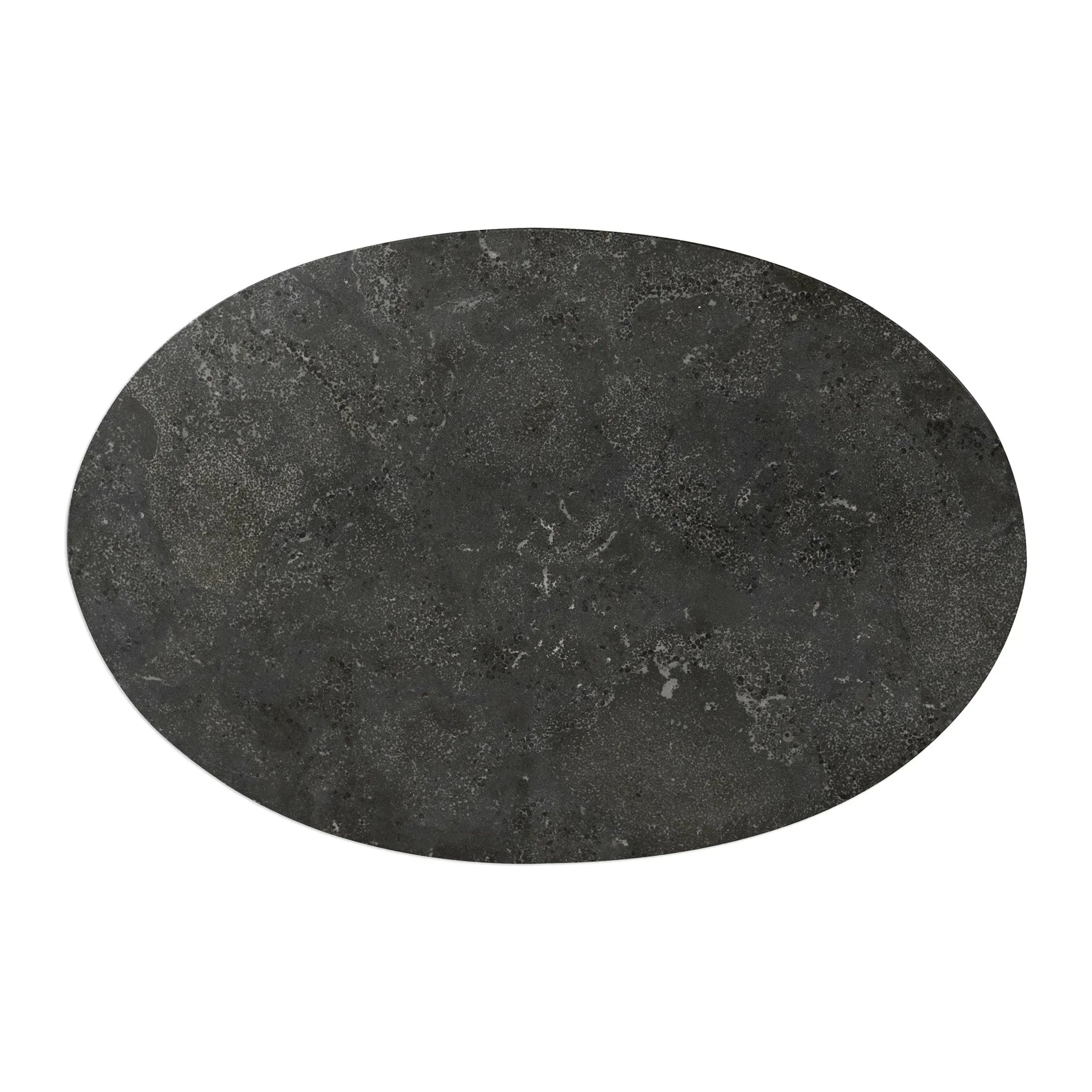 Oval bluestone marble side table top - Your Western Decor