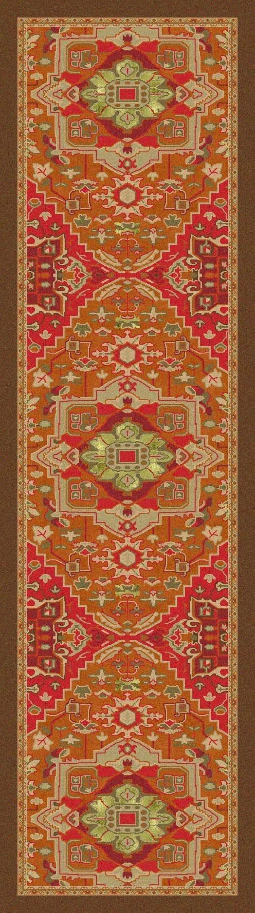 Persia Glow Floor Runner - Made in the USA - Your Western Decor, LLC