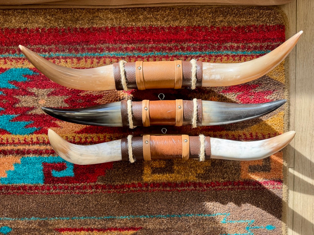 3 steer horn wall mounts
