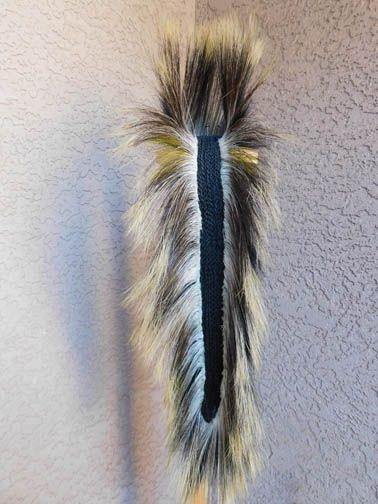 Native American Handmade Porcupine Roach
