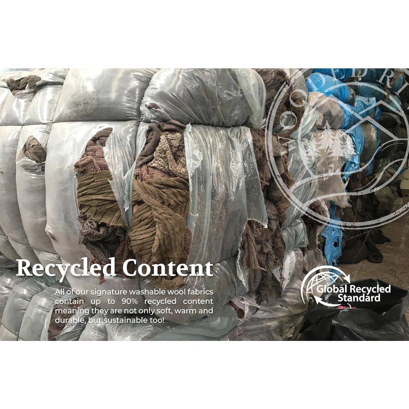 recycled fibers for making wool blend fabrics - Your Western Decor