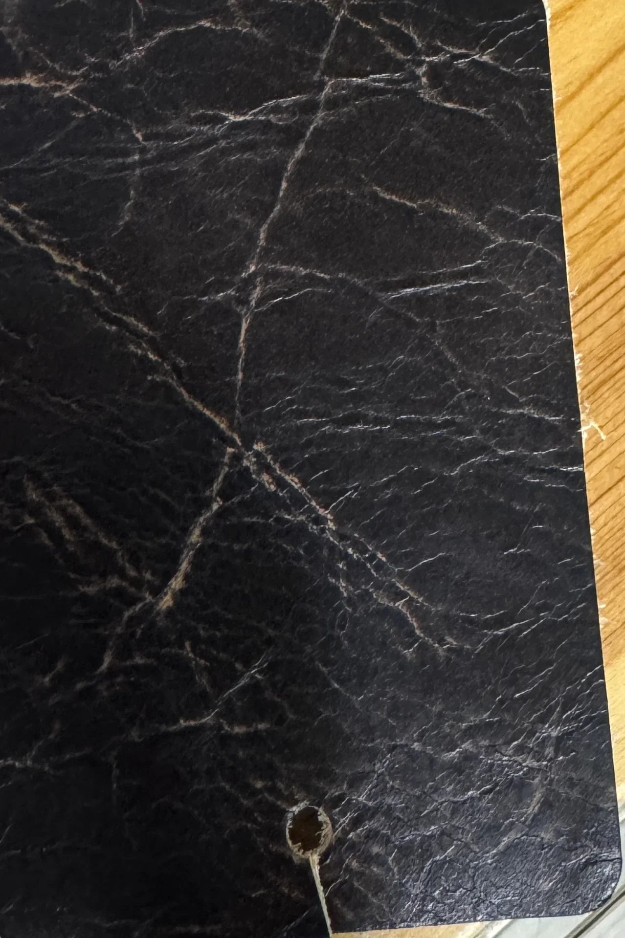 Revenant Oak Crackled Effect Brown Upholstery Leather - Your Western Decor