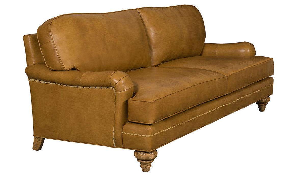 Rooney Canyon brown leather sofa