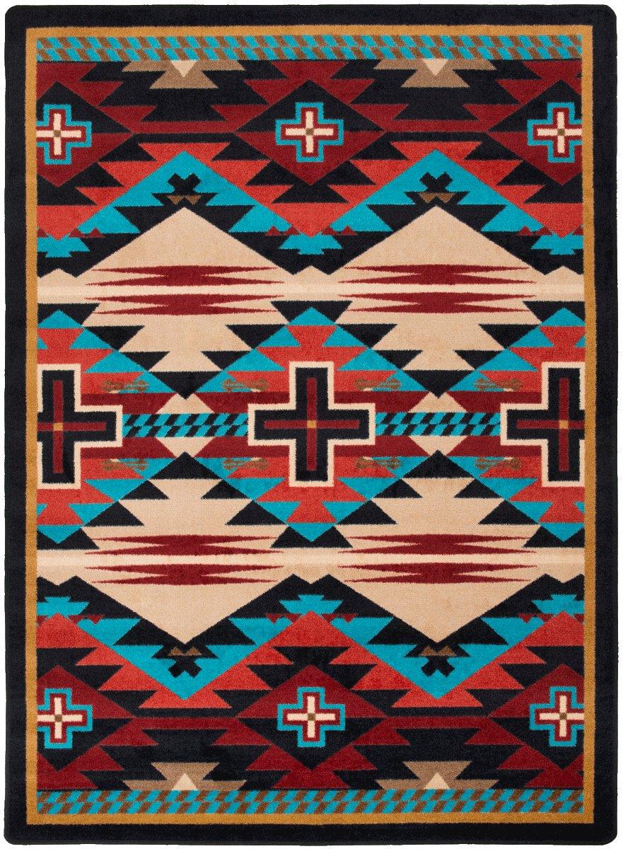 Rustic Cross Southwest Rugs in Several Colors - Your Western Decor