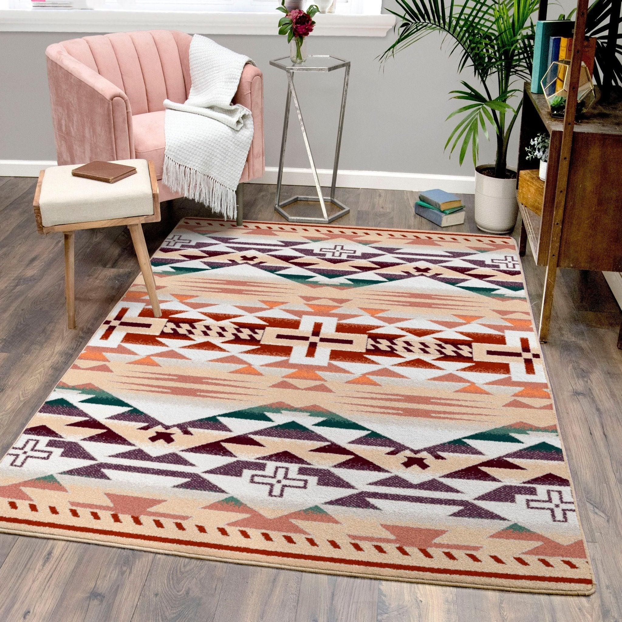 Rustic Modern Southwestern Area Rug - Your Western Decor