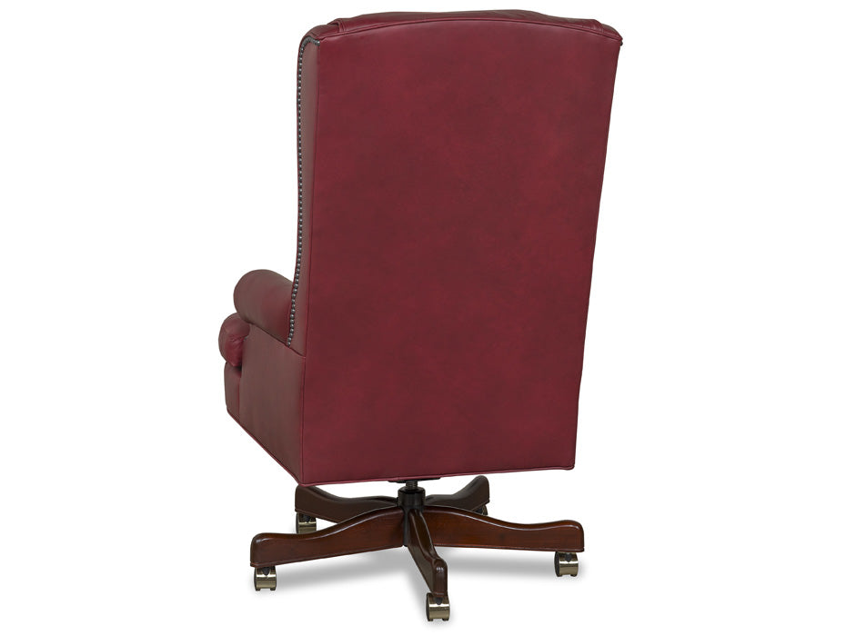 Back view of Senators Executive Leather Office Chair