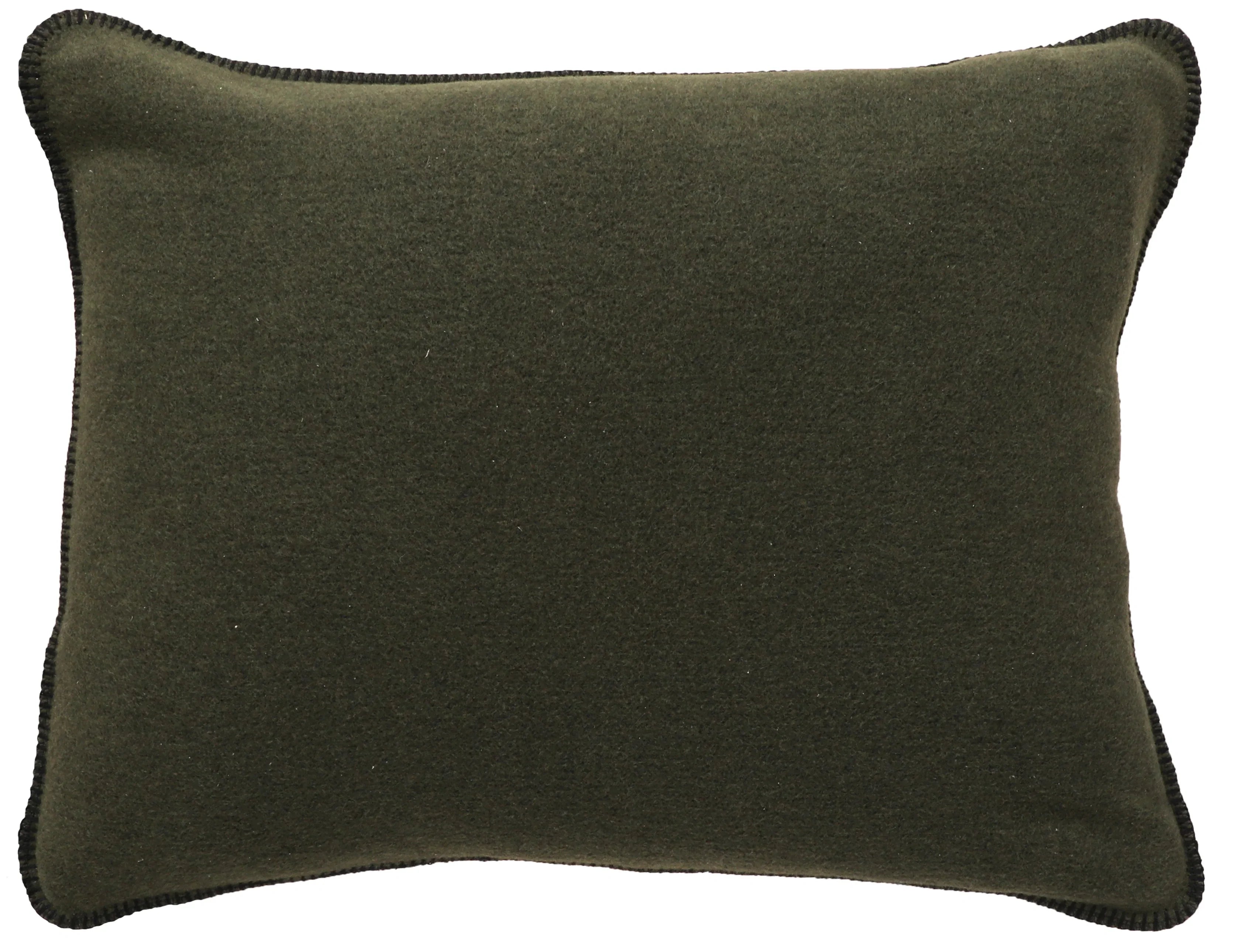 American made solid olive green king size pillow sham - Your Western Decor