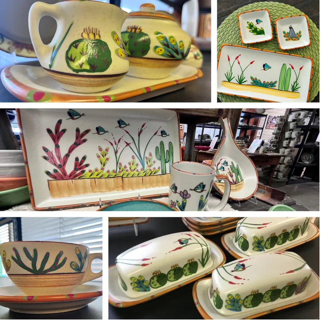 Sonoran Desert tableware pieces - Your Western Decor