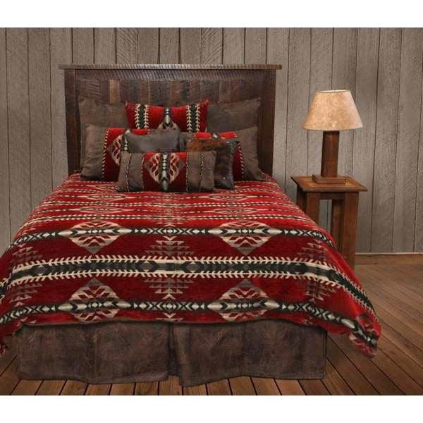 Southwest Sorrel Duvet and accents - Your Western Decor