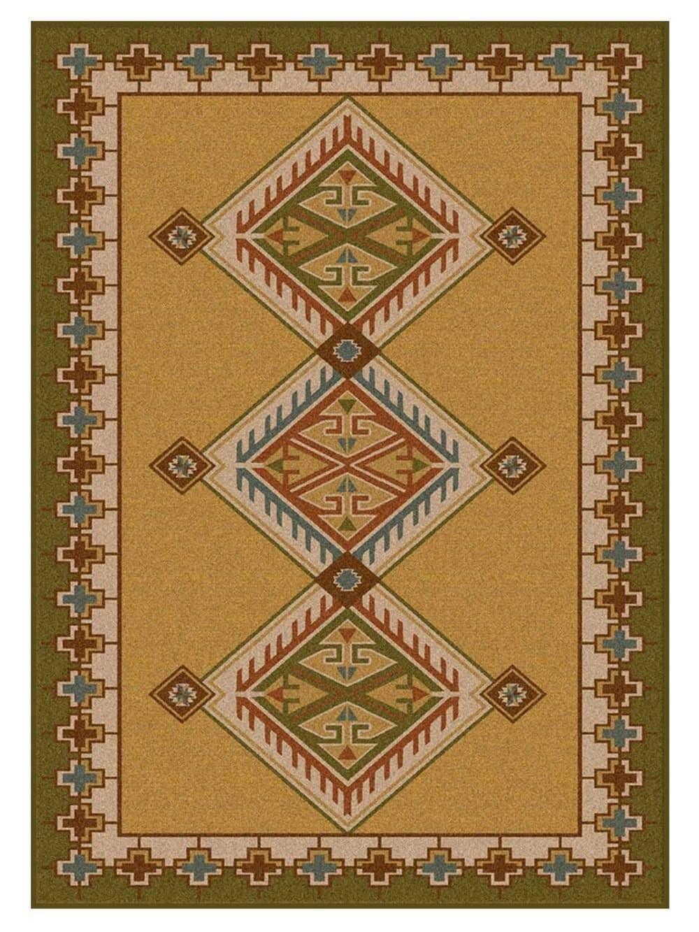 Southwestern Ancestry Area Rug made in the USA - Your Western Decor