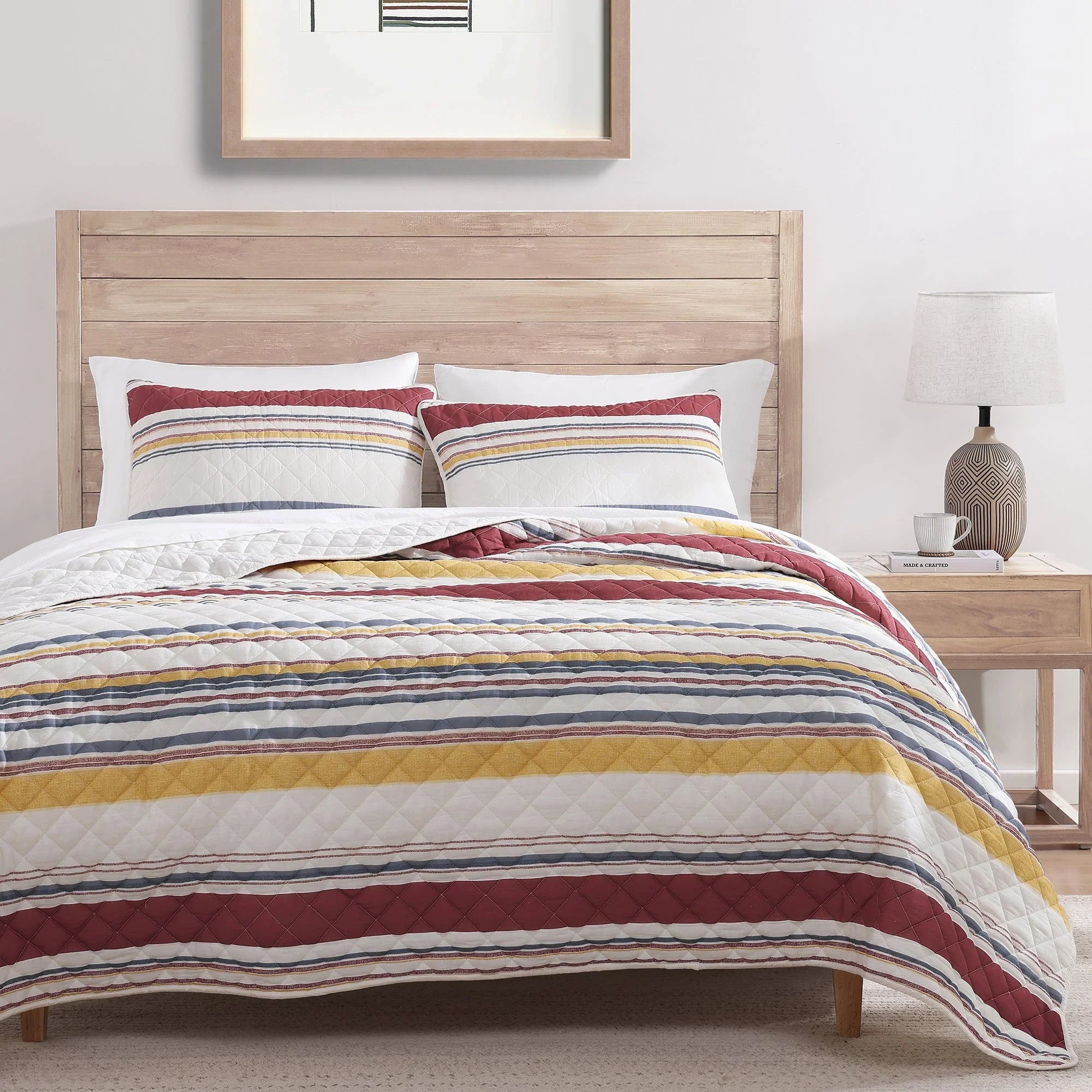 Stripe Cotton Gauze Quilt Sets - Your Western Decor