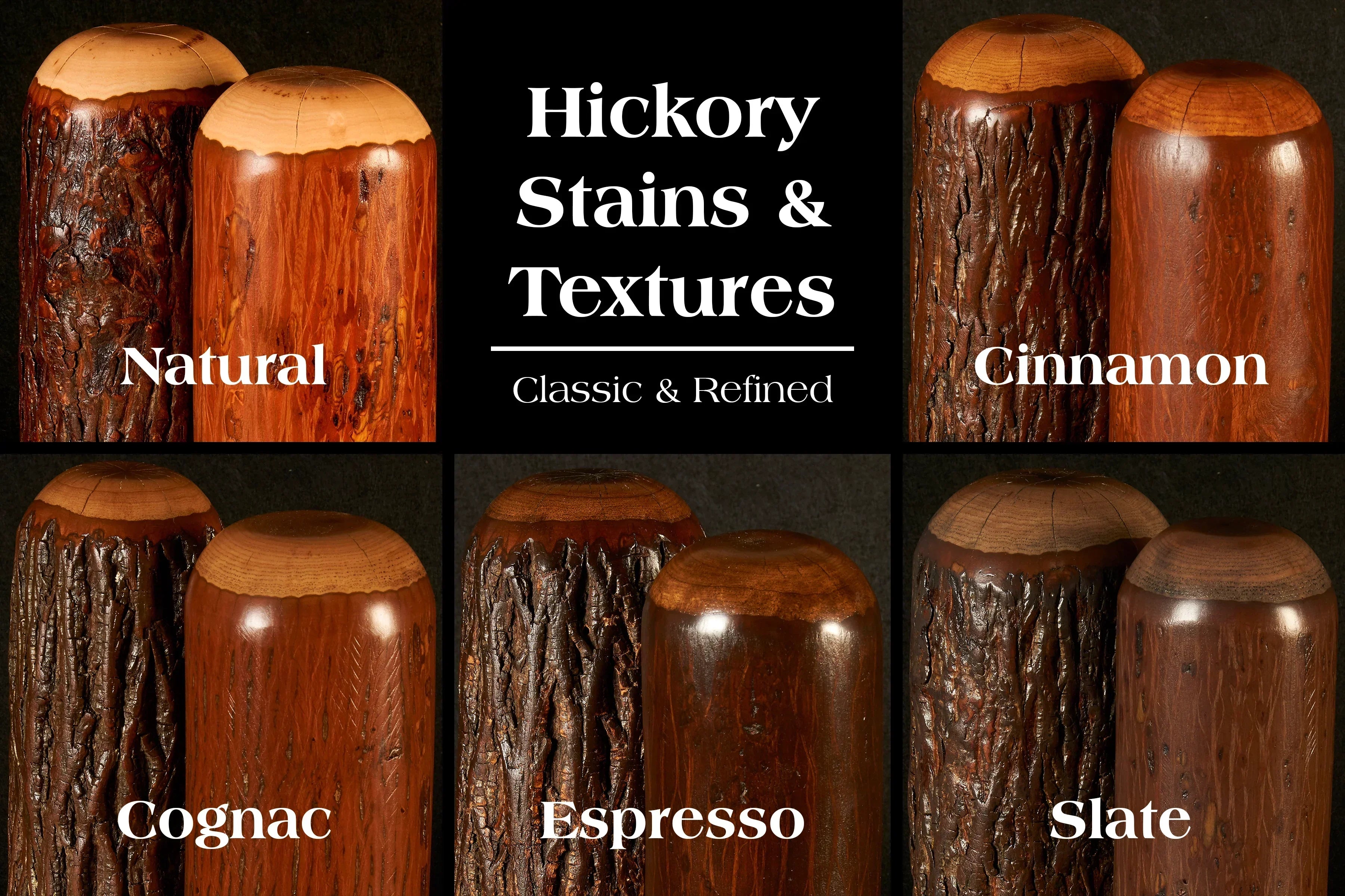 Finishes for Hickory Furniture made in the USA - Your Western Decor