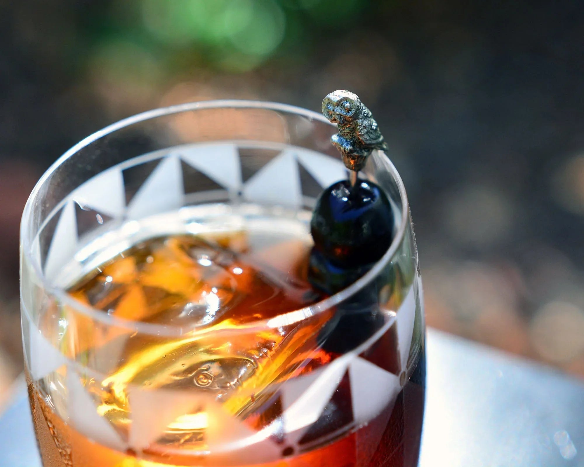 Harvest Owl Pewter Cheese Pick Set - Your Western Decor