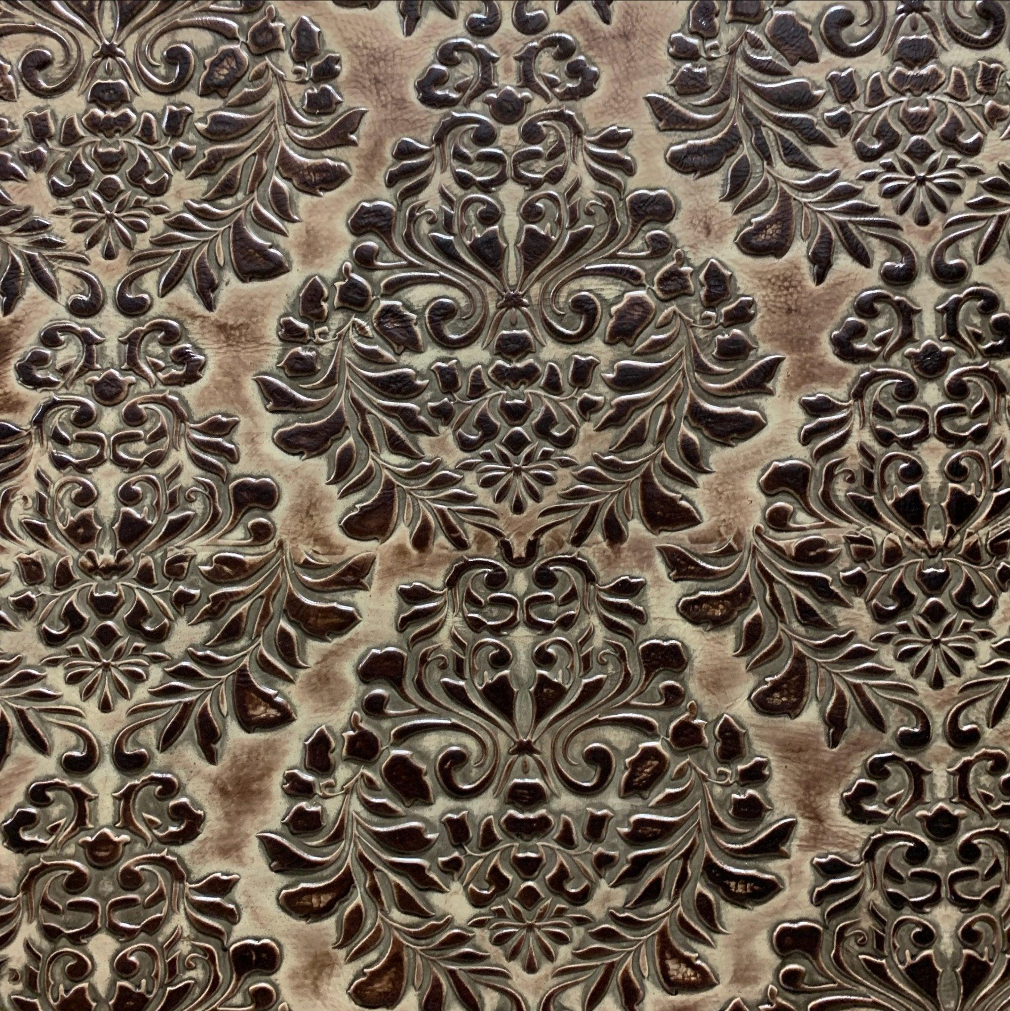 Verona Stone Embossed Leather - Your Western Decor